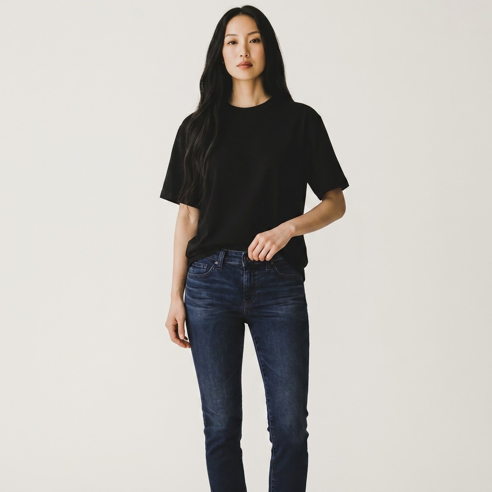 AG Adriano Goldschmied The Legging Ankle Super Skinny Jeans Dark Wash Raw Hem 26